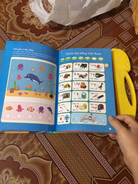 Sách Nói Điện Tử Song Ngữ Anh- Việt Giúp Trẻ Học Tốt Tiếng Anh