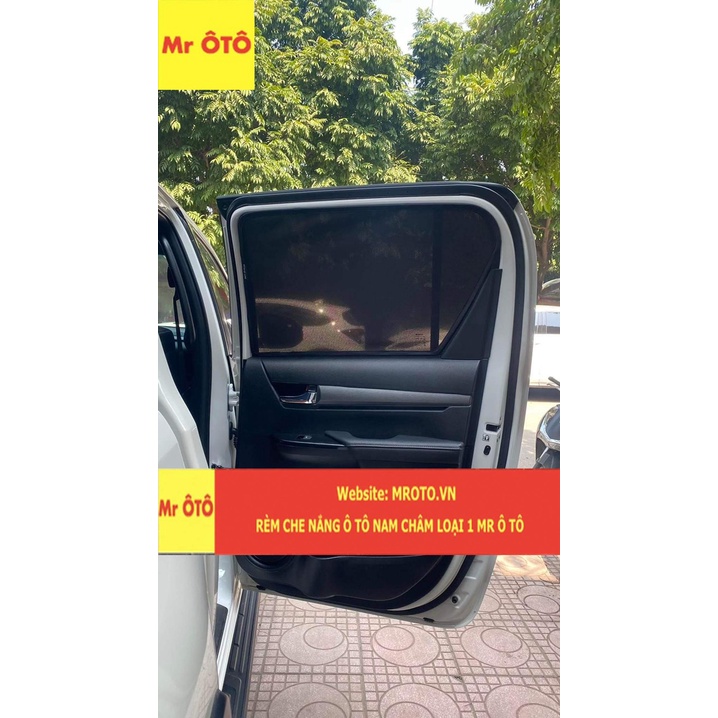 Rèm Che Nắng  Xe Toyota Hilux 2019 -2023 Hàng Loại 1 MR.ÔTÔ -Bảo Hành 2 Năm