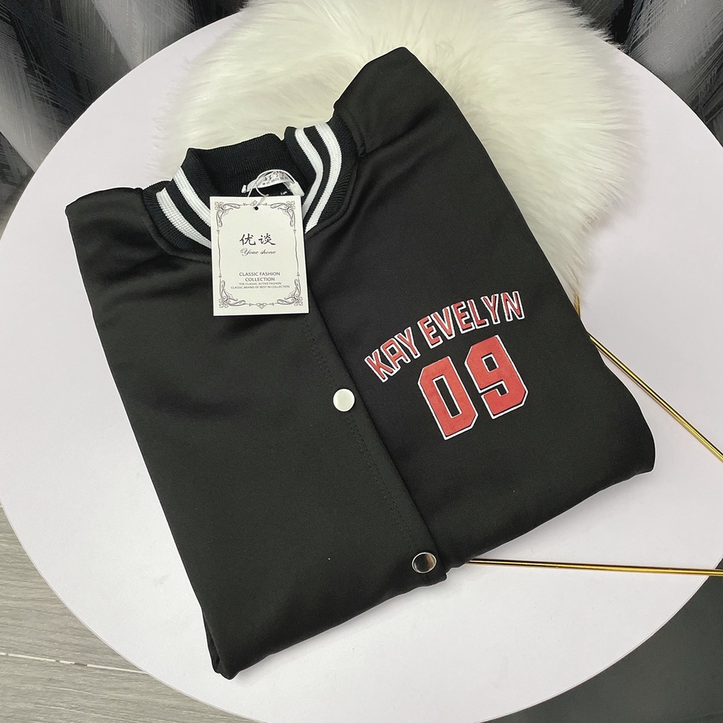 Áo bomber khoác 09 chất nỉ cao cấp , áo khoác nỉ phối tay trắng nam nữ - kameco