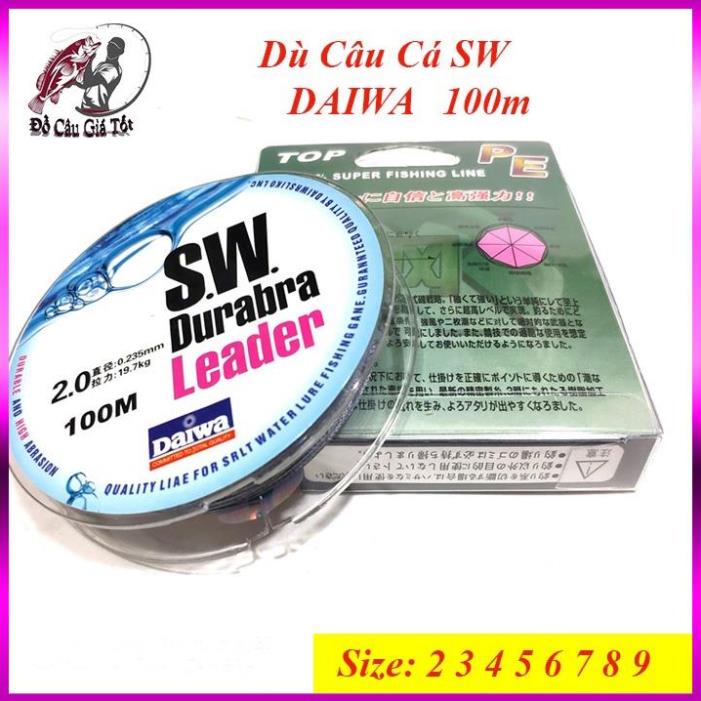 🟢 Dù câu Cá SW, Dù Daiwa Sw Durabra Leader, Dây Câu Cá Cao Cấp