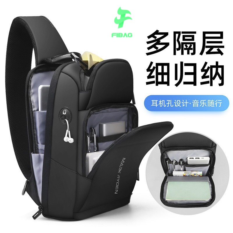 TÚI ĐEO CHÉO NAM MARK RYDEN FI25  - 11INCH Cao Cấp - Chống Thấm Nước - Chính Hãng