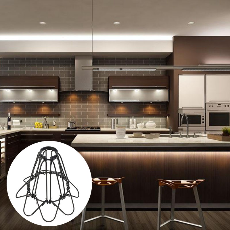 Set 2 Chụp Đèn Bằng Kim Loại Có Thể Điều Chỉnh Giá Đỡ