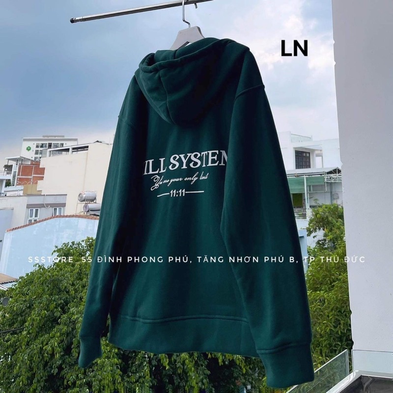 Áo khoác Kill SYSTEM mũ 2 lớp DA6
