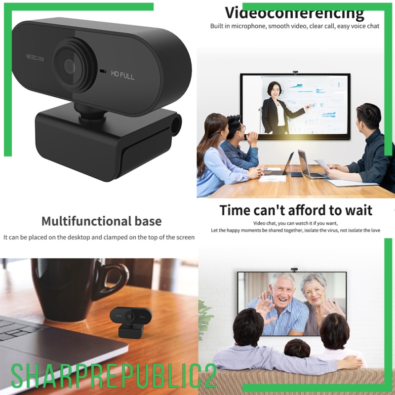 Webcam Thông Minh Sharprepublic2 HD Có Thể Xoay Được | BigBuy360 - bigbuy360.vn