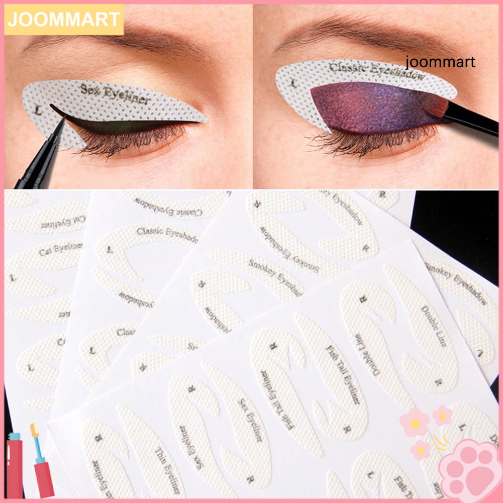 [Hàng mới về] Set 32 khuôn kẻ mắt nhanh chóng tiện lợi | BigBuy360 - bigbuy360.vn