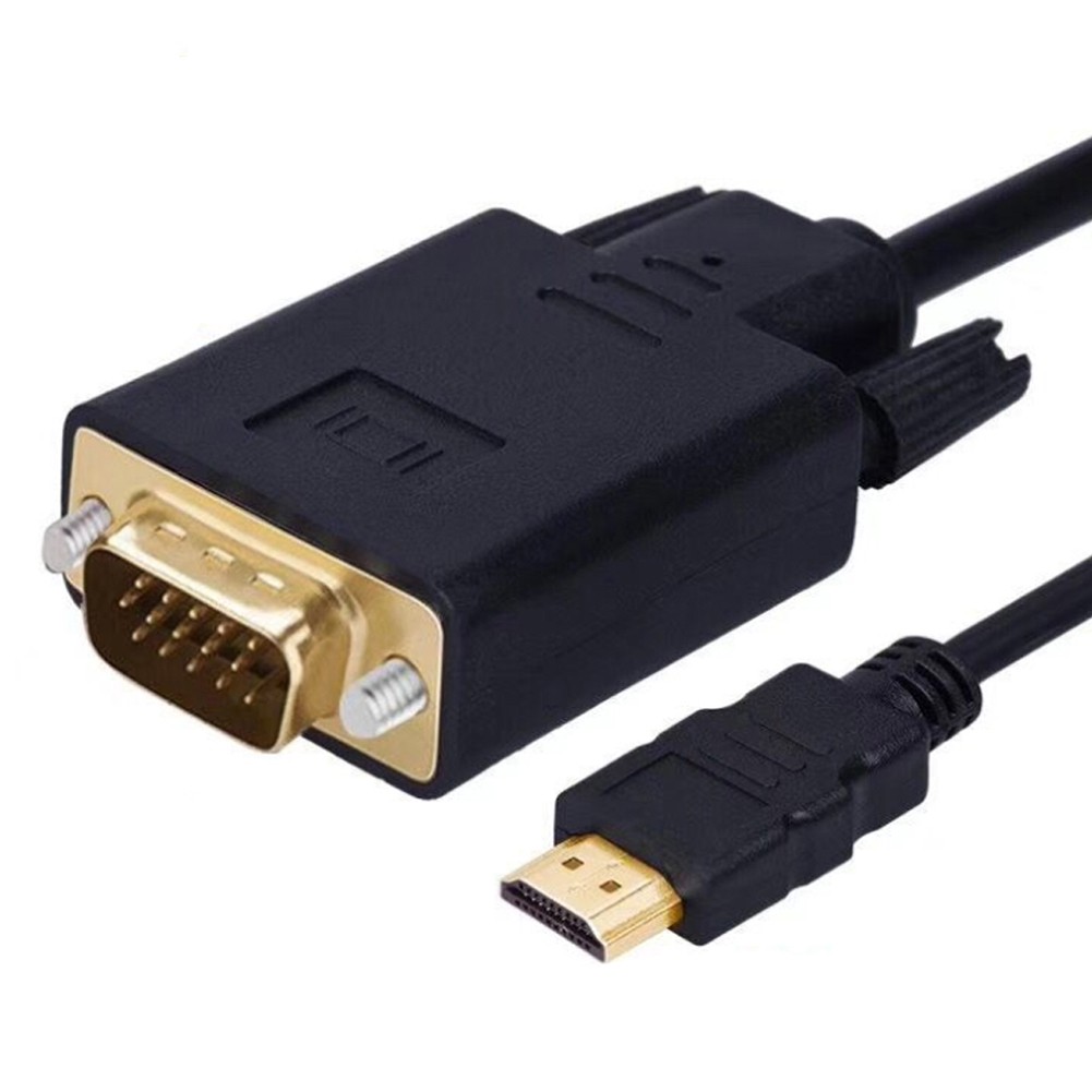 Dây Cáp Chuyển Đổi Hdmi Kỹ Thuật Số Sang Vga Mạ Vàng Dài 1.8m