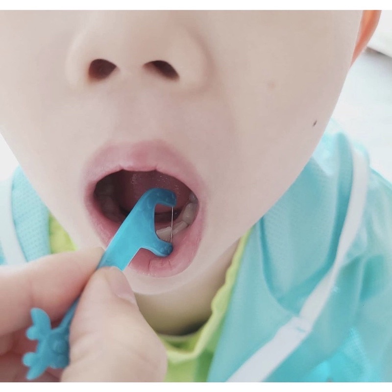 🦷Tăm chỉ nha khoa Hàn Quốc Cho bé🦷 Sói Cá Hý