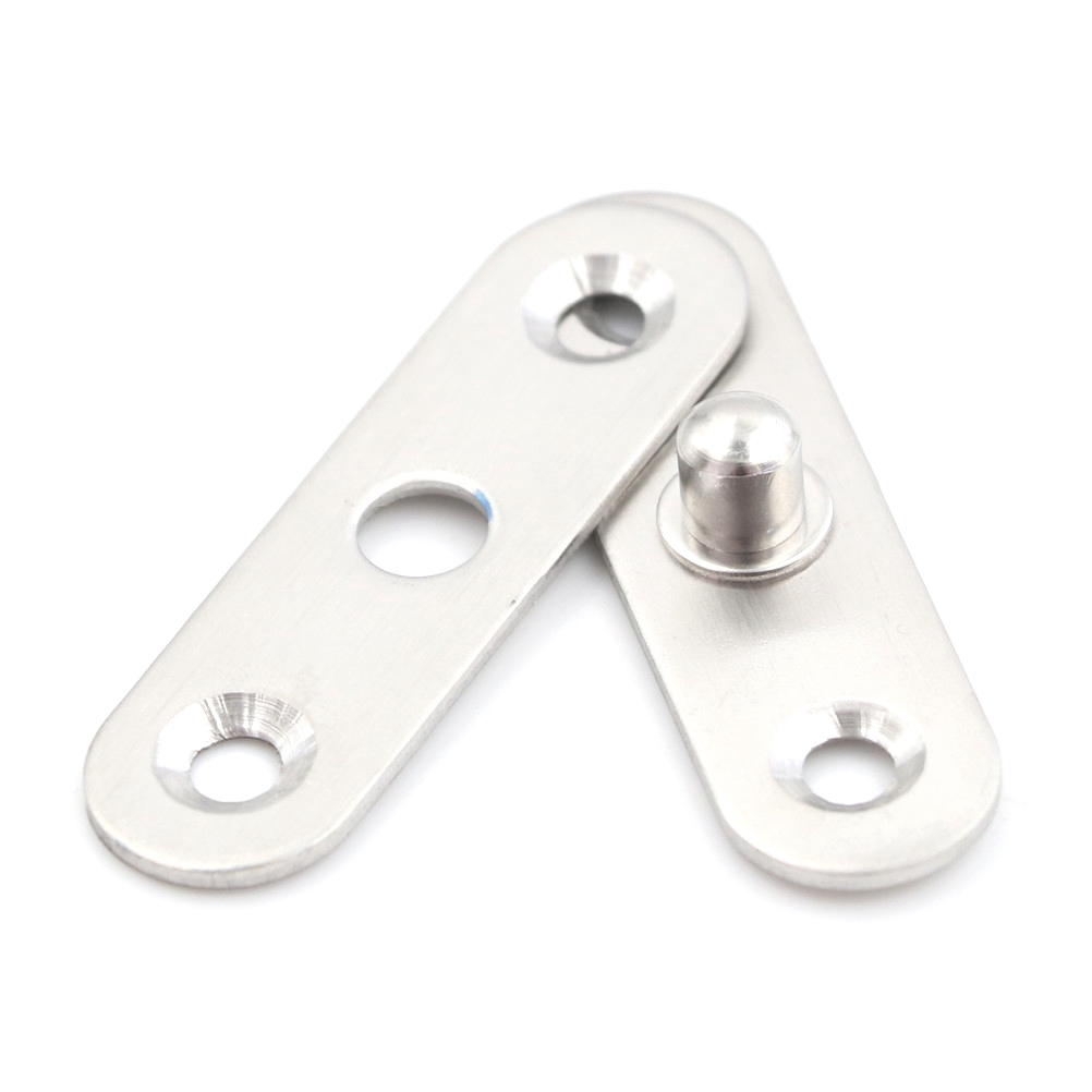 Bản Lề Cửa Xoay 360 Độ Bằng Thép Không Gỉ 56mm L