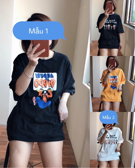 [ẢNH THẬT, CÓ VIDEO] Áo phông nữ freesize in hình hot hit bao chất đẹp | BigBuy360 - bigbuy360.vn