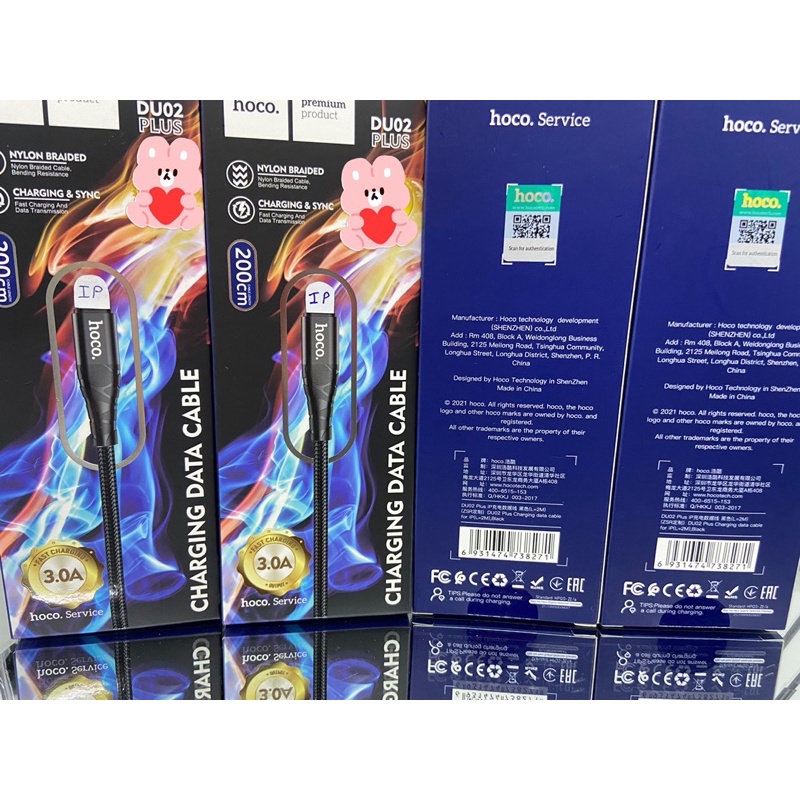 Dây Sạc IPHoco 2M Hỗ Trợ Dòng 3A Cho Các Dòng IPCao Cấp