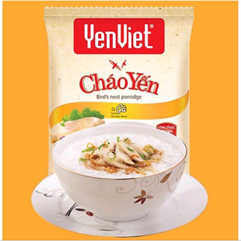 Thùng 30 gói cháo yến vị Gà Yến Việt 50g -113