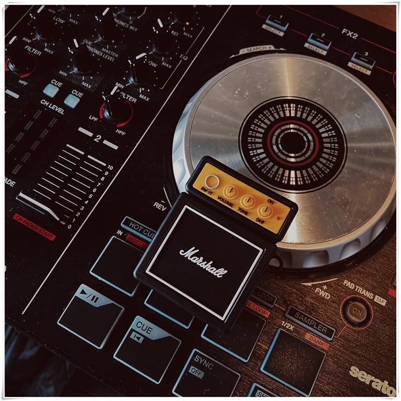 Ôp airpods 3  - Case Airpods 1 2 3 Pro, Vỏ bọc hình Loa Marshall - Tặng kèm móc khóa