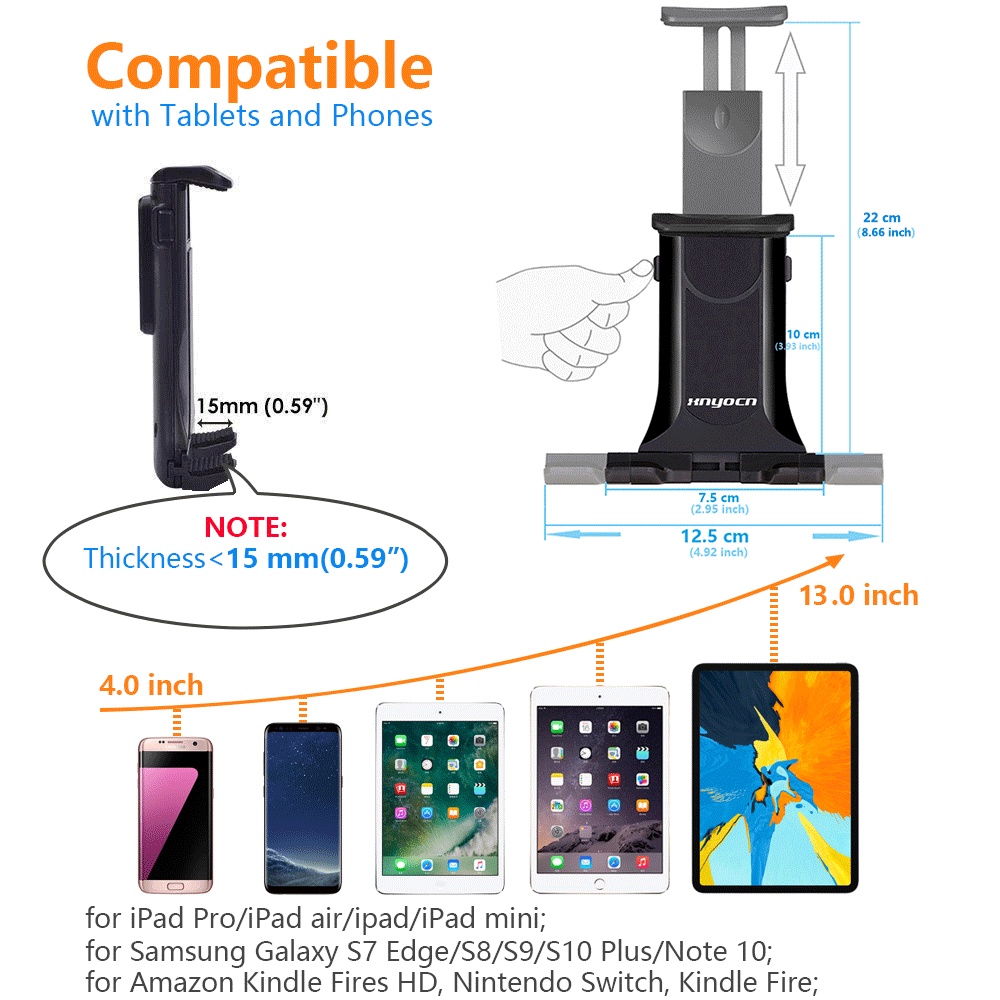 Giá Đỡ Máy Tính Bảng Có Thể Điều Chỉnh Cho Apple Ipad Pro Mini Samsung Tab 4 "- 13"