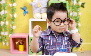 Kính mắt tròn cho bé yêu