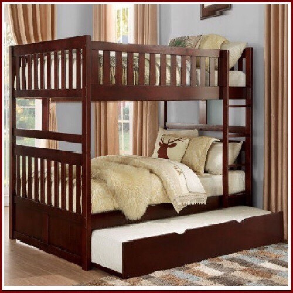 Giường 3 Tầng Unit  Gỗ Thông Tự Nhiên Tiết Kiệm Diện Tích
