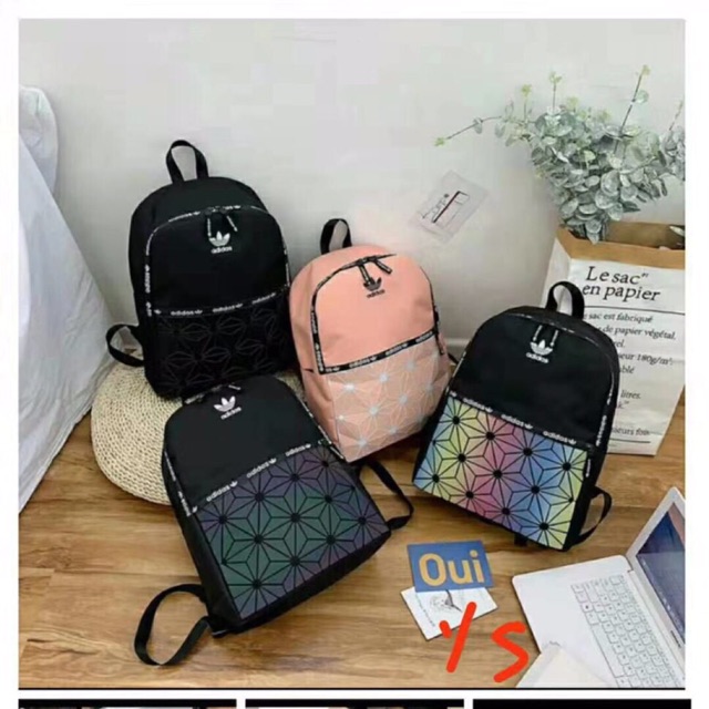 Balo đủ màu phối dạ quang cực chất
