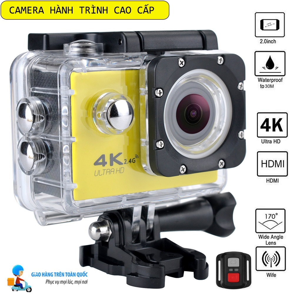 Camera Hành Trình Chống Nước,Camera Hành Trình Sports 4K Ultra Hd Wifi.Phân Giải 1080P Full HD.Chống Rung Lắc,Chống Nước | BigBuy360 - bigbuy360.vn