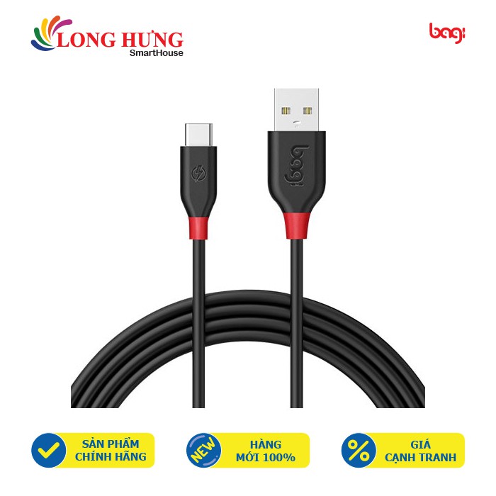 Cáp USB Type-C 2.0 Bagi 1.5m CB-CA150 - Hàng chính hãng