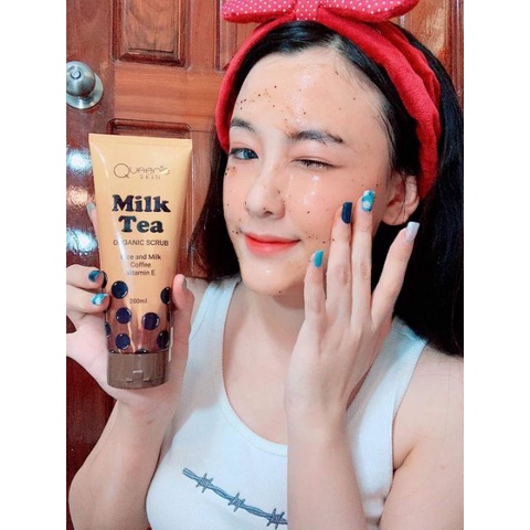 [ Hàng Chính Hãng] TẨY TẾ BÀO CHẾT TRÂN CHÂU ĐƯỜNG ĐEN QUEENIE_SKIN