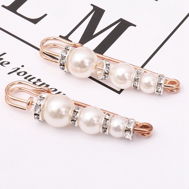 Trâm Cài Áo Đính Ngọc Trai Nhân Tạo Thời Trang