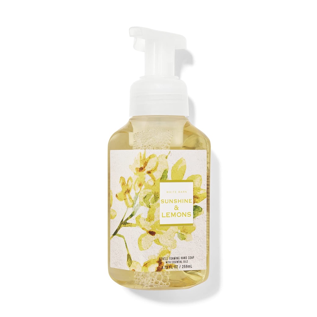 Nước Rửa Tay Bath &amp; Body Works Gentle Foaming Hand Soap Chai 259ml Của Mỹ - Mùi Hương Thơm Mát