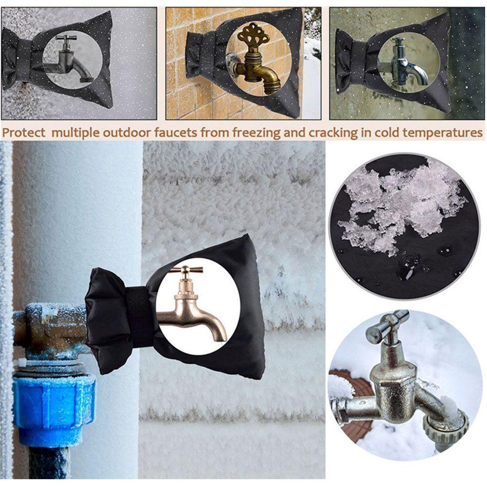 KUNHEV Bộ 2 Vỏ Bọc Vòi Nước Cách Nhiệt Tiện Dụng Cho Sân Vườn Ốp