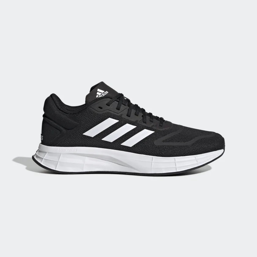 [CHÍNH HÃNG] Giày thể thao Sneaker ADIDAS Running DURAMO 10 màu Đen sọc Trắng - Code: GW8336