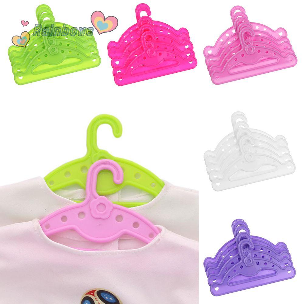 Set 5 Móc Treo Quần Áo Búp Bê 18Inch Dễ Thương