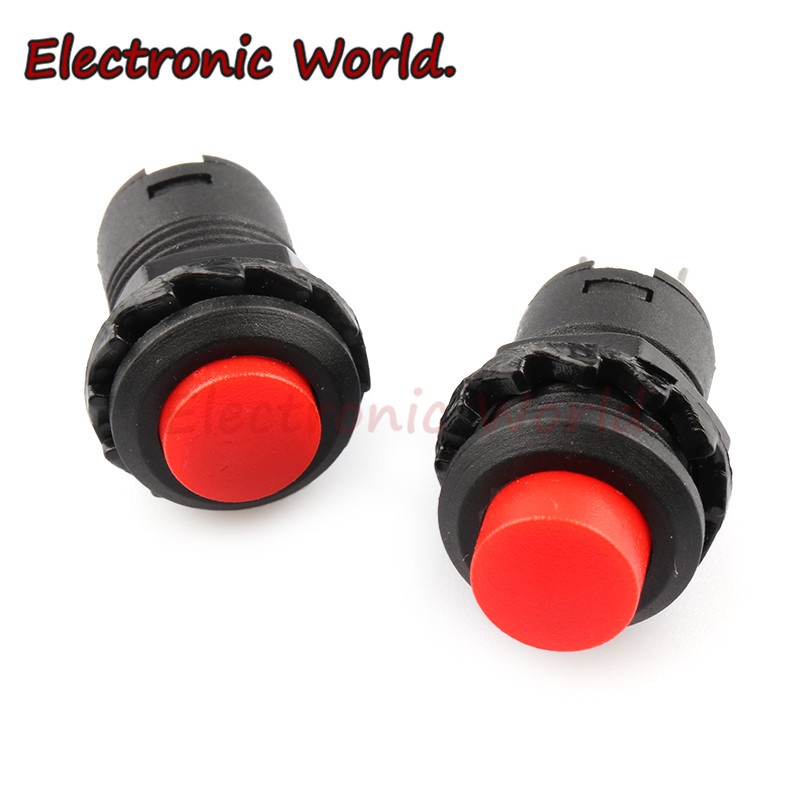 Set 5 Công Tắc Tròn Tự Khoá DS-428/427 12MM