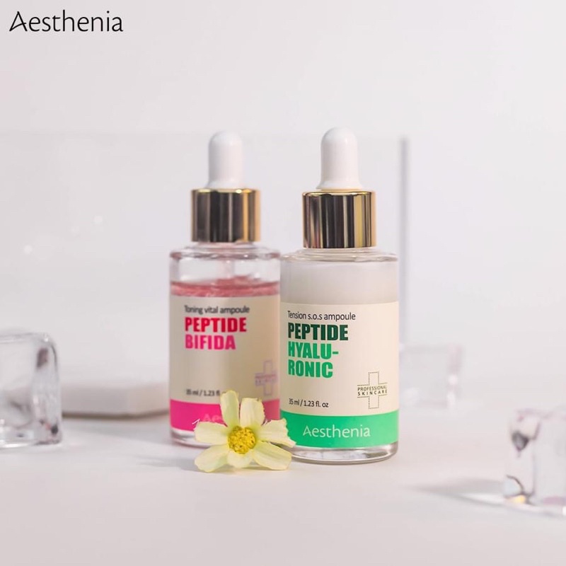 [Tặng mặt nạ]Huyết Thanh Siêu Chỉ AESTHENIA Peptide Ampoule 35ml