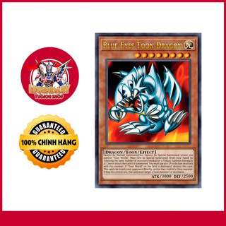 [Thẻ Bài Yugioh Chính Hãng] Blue-Eyes Toon Dragon