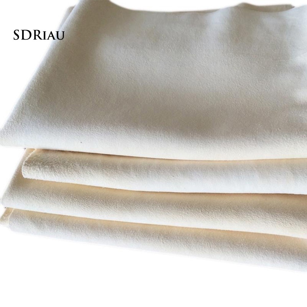 Khăn da sơn dương thấm hút tốt dùng lau ô tô