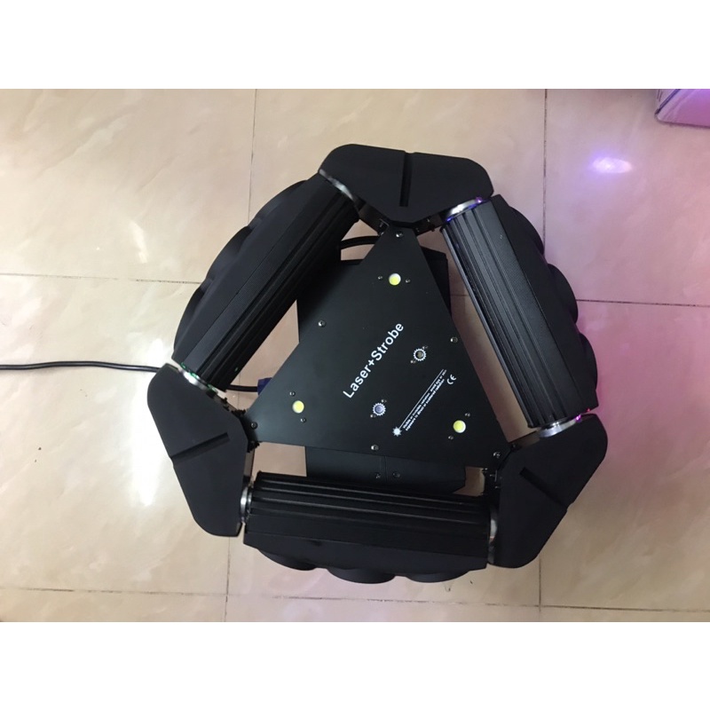 Đèn moving 9 mắt có laser và chớp mới nhất