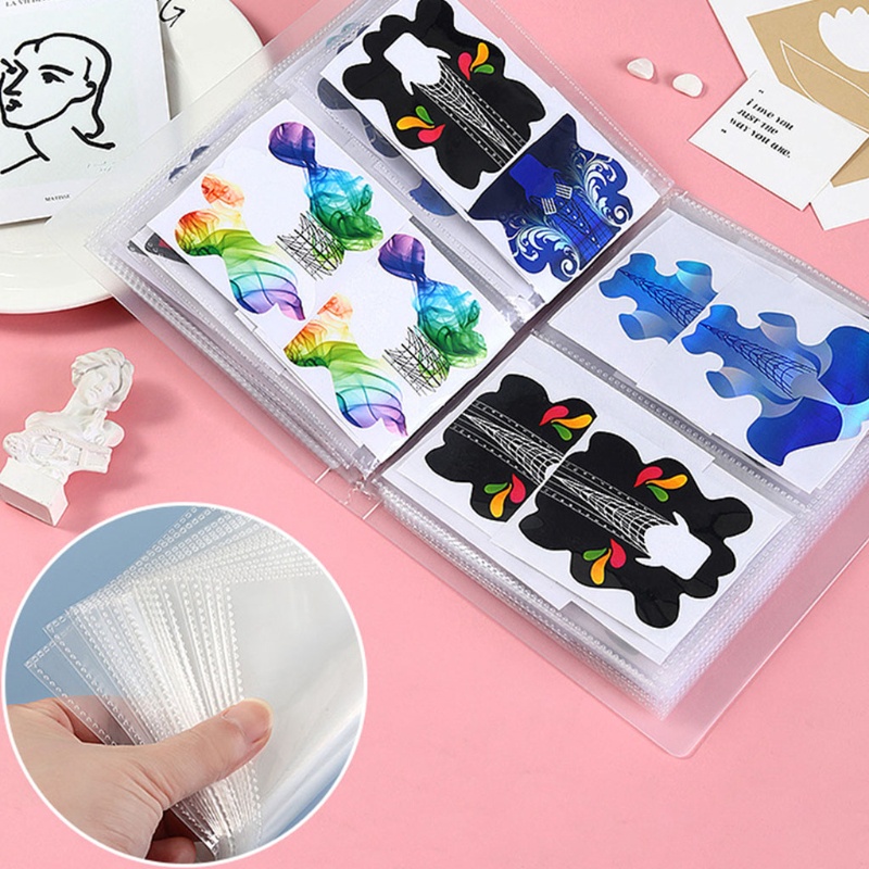 Sách Sưu Tập 80 Miếng Dán Móng Tay Nghệ Thuật YOUYO