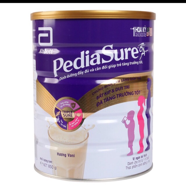 Sữa pediasure 850g date 2023