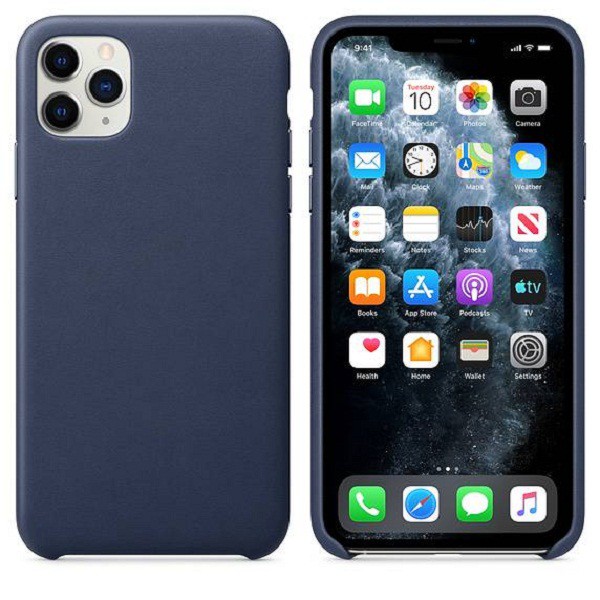 Ốp lưng da Leather Case chống sốc cho iPhone 11 Pro Max (siêu mềm mịn, chống sốc tốt, bảo vệ tuyệt đối) - Hàng nhập khẩu