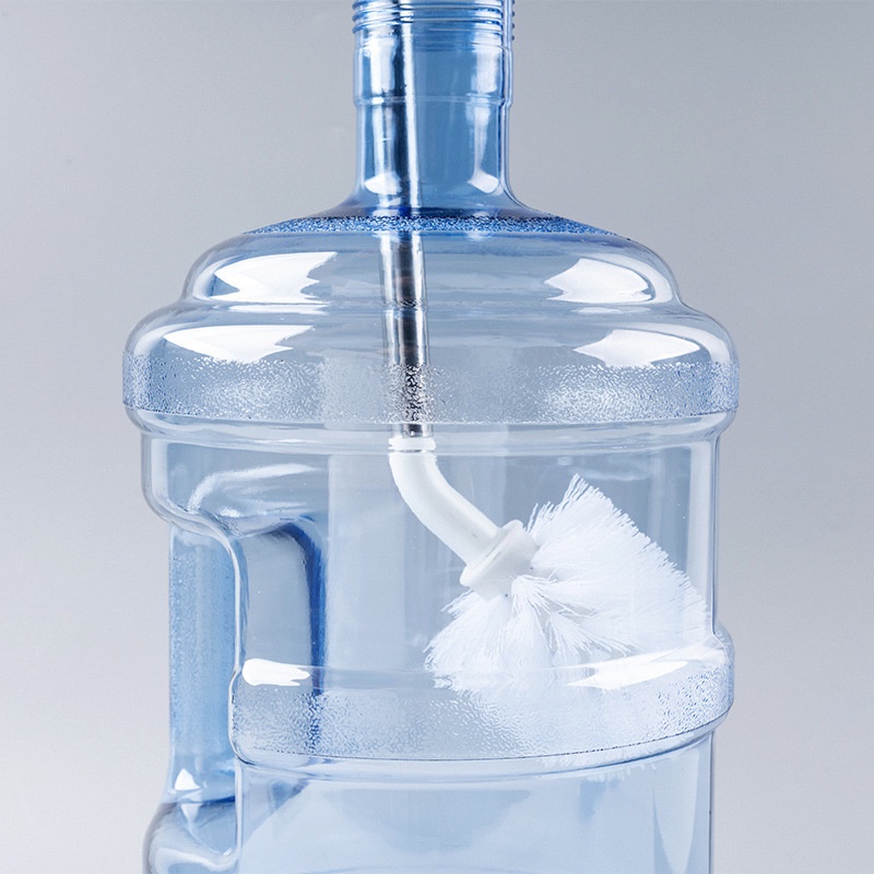 Cọ Vệ Sinh Bình Nước Cán Dài Xoay 360 Độ Màu Sắc Ngẫu Nhiên