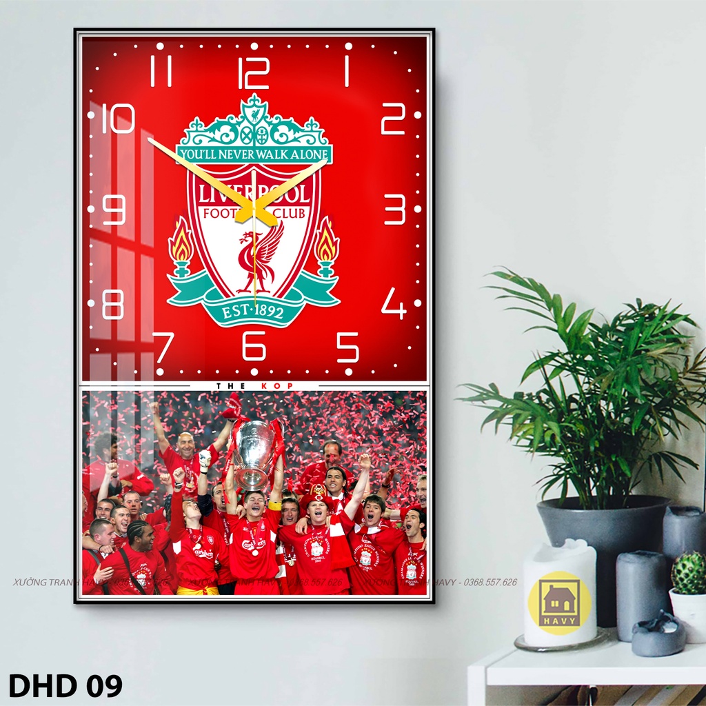 Đồng hồ Liverpool - phom chữ nhật