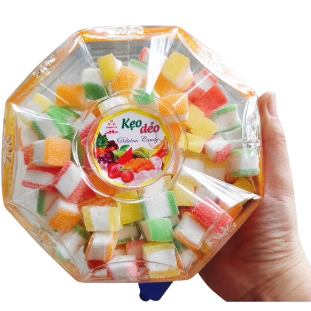 Kẹo dẻo chip Tết chua ngọt thơm ngon bổ sung vitamin C