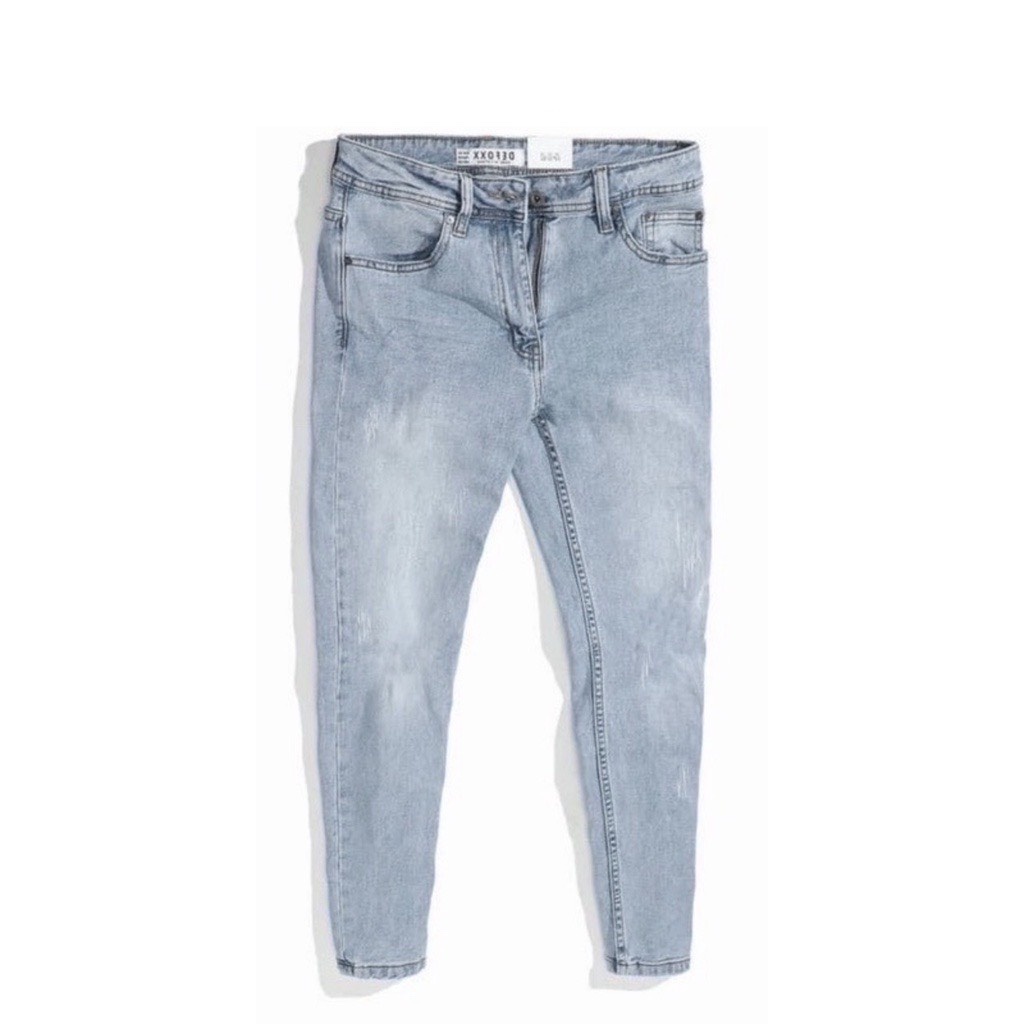 Quần jean nam màu XANH chất demin cao cấp co dãn đẹp from dáng skinny mẫu mới thời trang cao cấp beautiulgilr g09