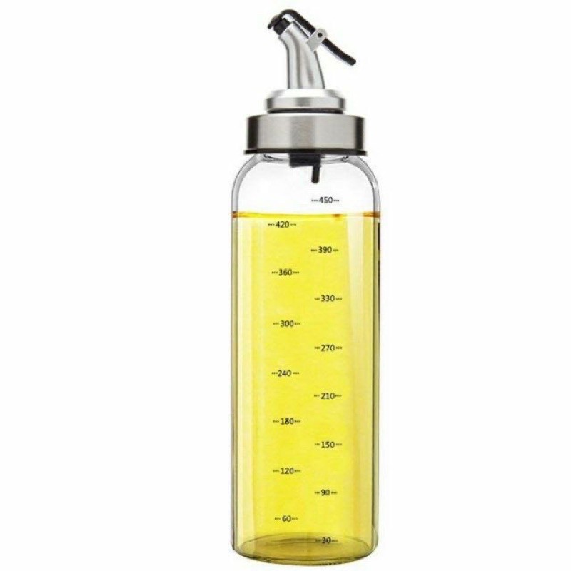 Lọ thủy tinh,bình đựng dầu ăn,đựng nước mắm có chia vạch cao cấp
