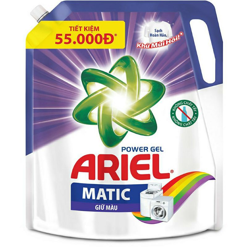 nước giặt ariel giữ màu 2,1l