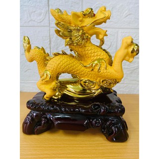 Tượng rồng vàng phong thủy