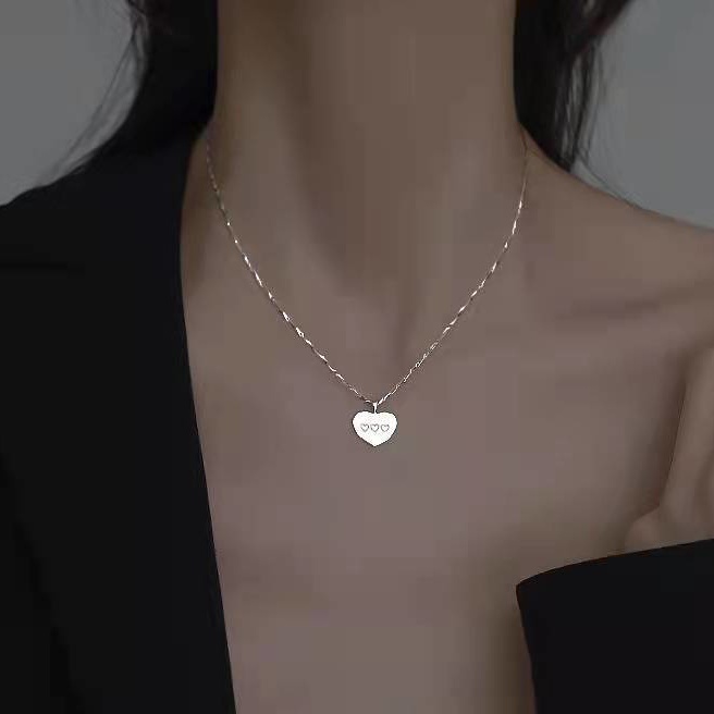 Vòng Cổ Dây Xích Thiết Kế Đơn Giản Phong Cách Mới Hàn Quốc Dễ Phối Đồ Dành Cho Bạn Gái