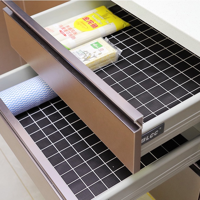 Tấm Lót Ngăn Kéo Tủ Dày Dặn Chống Thấm Nước / Dầu / Ẩm Tiện Dụng Cho Nhà Bếp