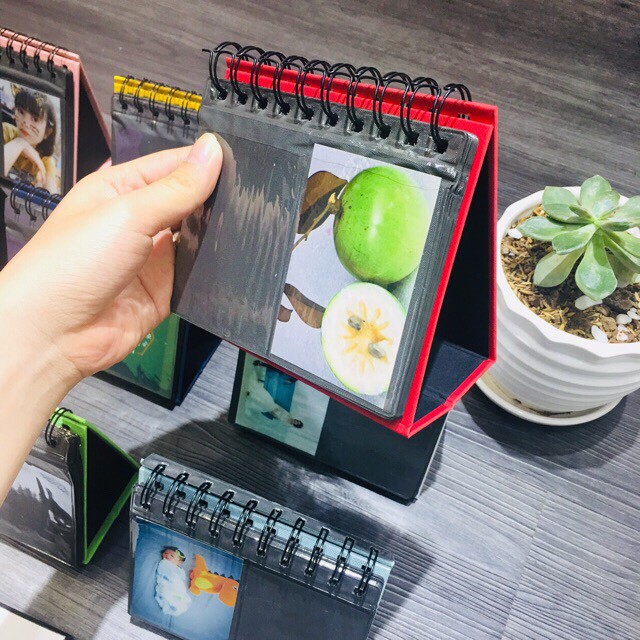 Album Để Bàn Mini Đựng Ảnh 6*9 Cm đựng được 68 tấm hình