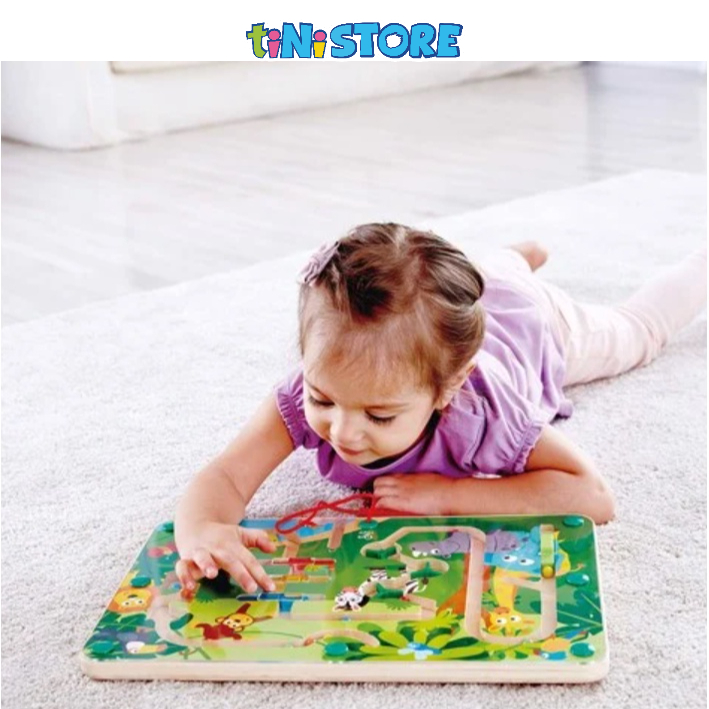 tiNiStore-Đồ chơi gỗ hape mê cung rừng xanh tiNiToy E1714A