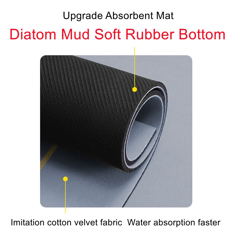 Thảm Lót Sàn Nhà Bếp Chất Liệu Mềm Mại Thấm Hút Dầu Chống Mòn Cao Cấp