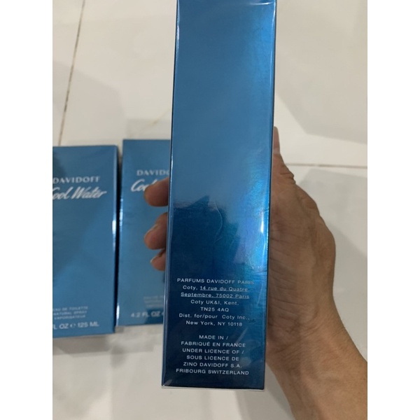 Nước hoa nam davidoff cool water edt 125ml fullbox