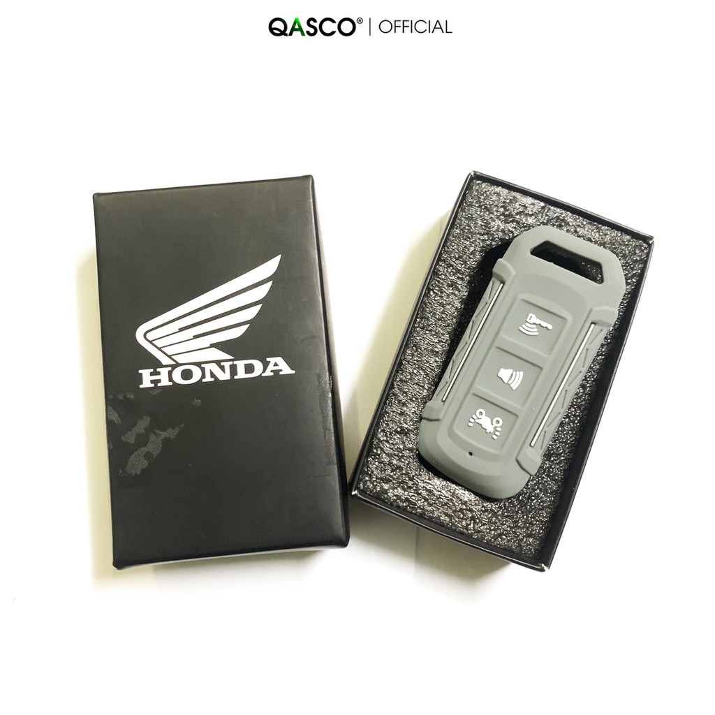 Bọc (bao) chìa khóa Smartkey 3 nút HONDASh Mode / SH 125 SH 150 / Pcx (Ghi xám) (10C 3E)